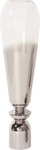 Howard Elliott Smokey Tall Glass Large Vase, 7"x51"