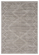 Resort Diamonds Area Rug, Beige, 6'7"x9'4"