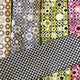 Pillow Decor - Houndstooth Spheres Throw Pillow, Gray, 18" X 18"