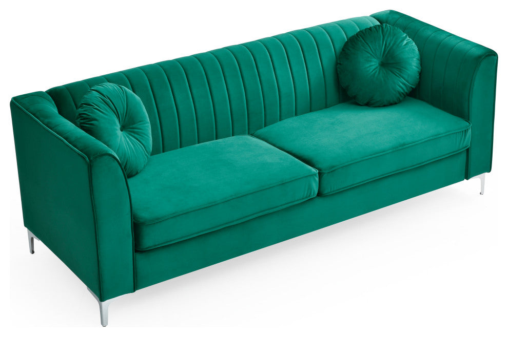 Delray Sofa, Green