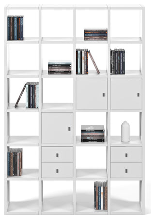 Pombal Composition Shelving Unit, Pure White