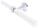 Pacific Grove 2 Arm Guest Towel Holder with Groovy Accents, Polished Chrome