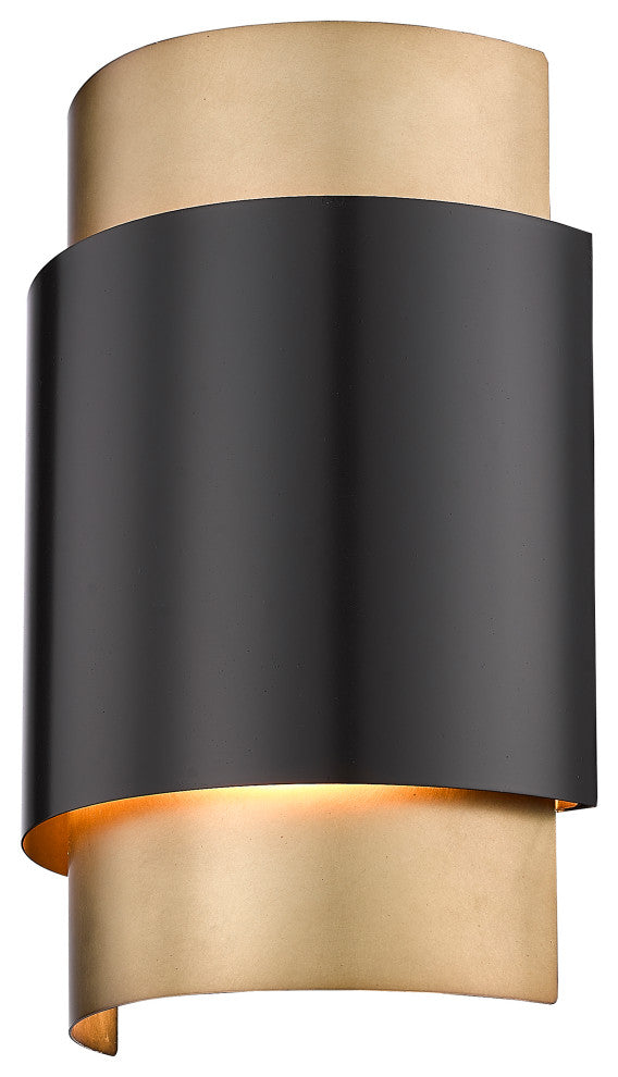 Zlite 739S-BRZ-RB 2-Light Wall Sconce, Bronze