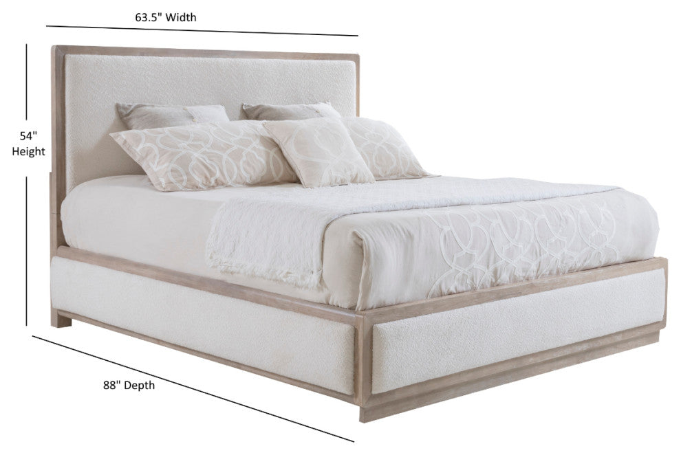 Bodhi 5-Piece Queen Bedroom Set - Upholstered Side Rails