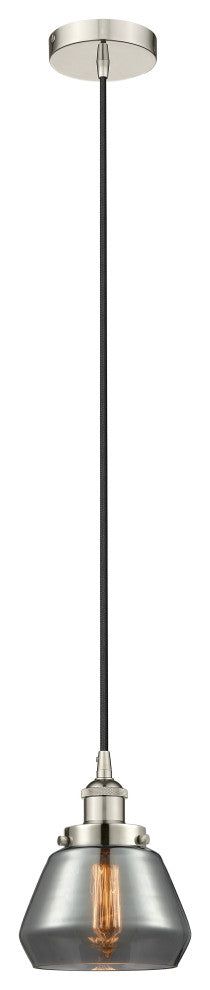 Innovations 616-1PH-PN-G173 1-Light Mini Pendant, Polished Nickel