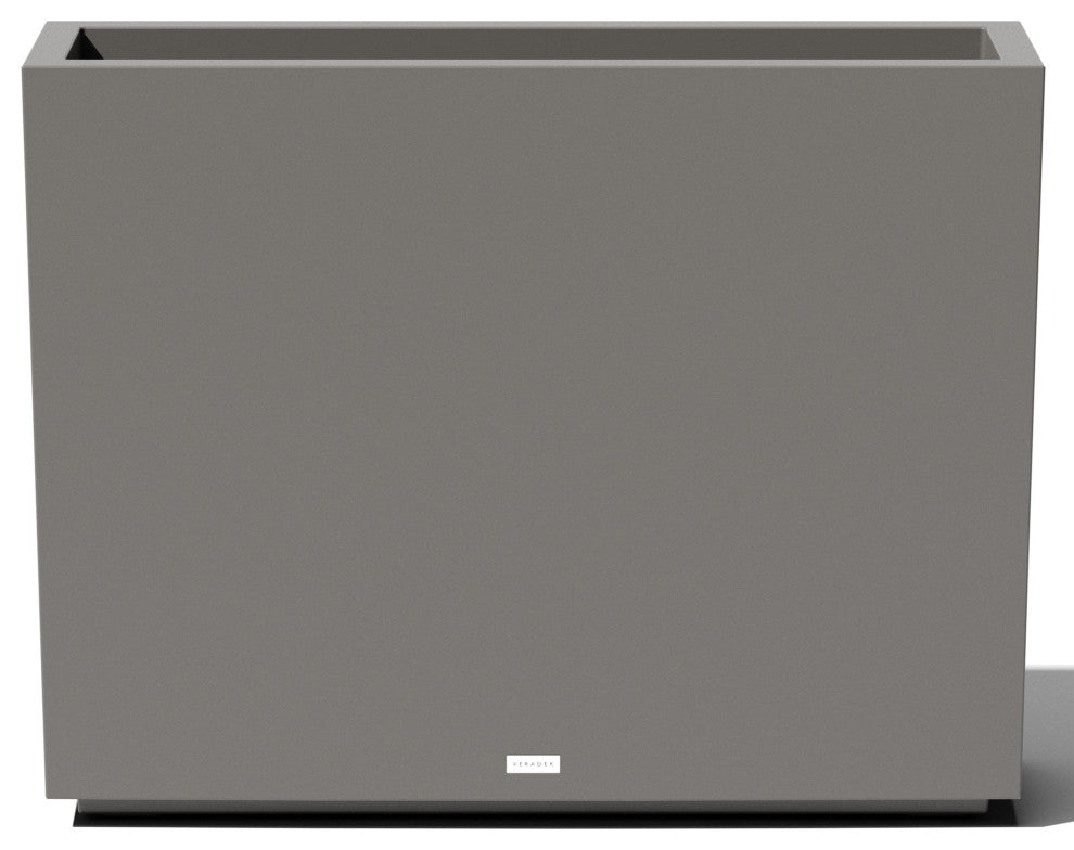 Veradek Block Series Span Planter, Grey, Medium
