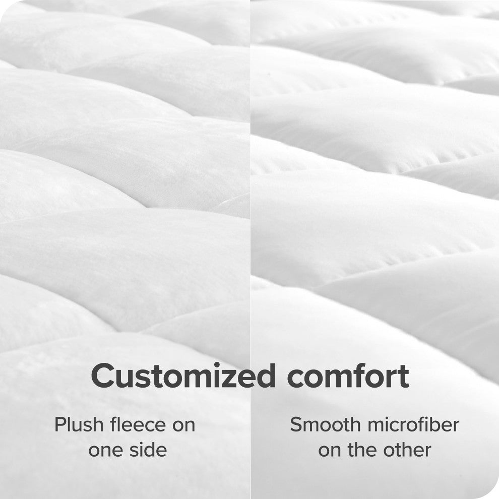 Bare Home Pillow-Top Mattress Pad, California King
