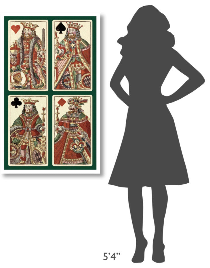 "Kings (Bauern Hochzeit Deck)" Print by Andreas Benedictus GÃŒÂ¦bl, 26"x42"