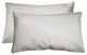 12"x20" Off White Cowhide Set of 2 Pillows