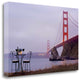 Bistro Caf" For Two Golden Gate Bridge 3 Giclee Wrap Canvas Wall Art