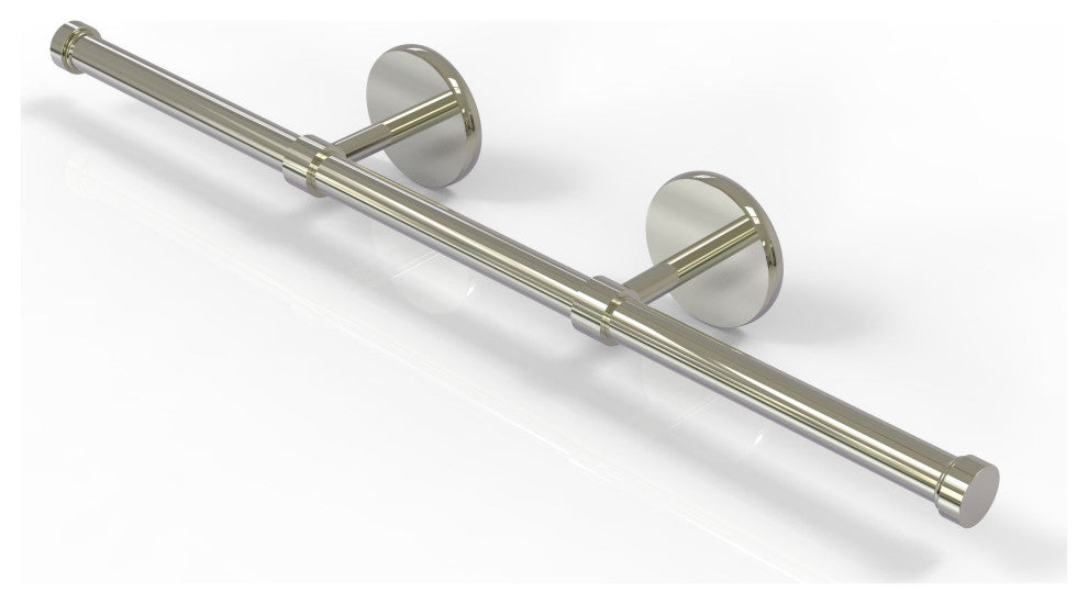Prestige Skyline Wall Mounted Horizontal Guest Towel Holder, Polished Nickel
