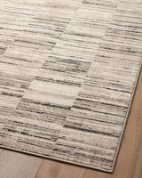 Loloi II Darby Charcoal / Sand 18" x 18" Sample Rug