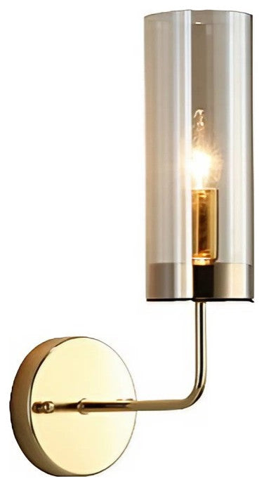 Creative Wall Lamp in European Style for Living Room, Bedroom, Cognac