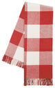 Buffalo Check Throw, Red
