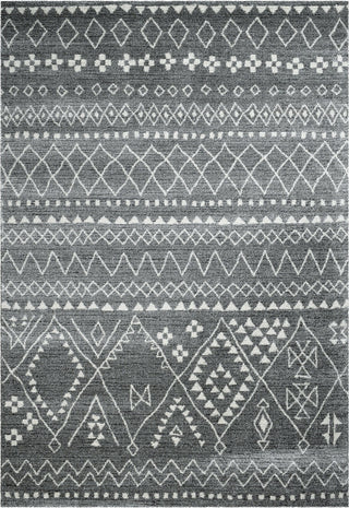 Sherpa 49006-4262 Area Rug, Gray and Ivory, 5'3"x7'7"