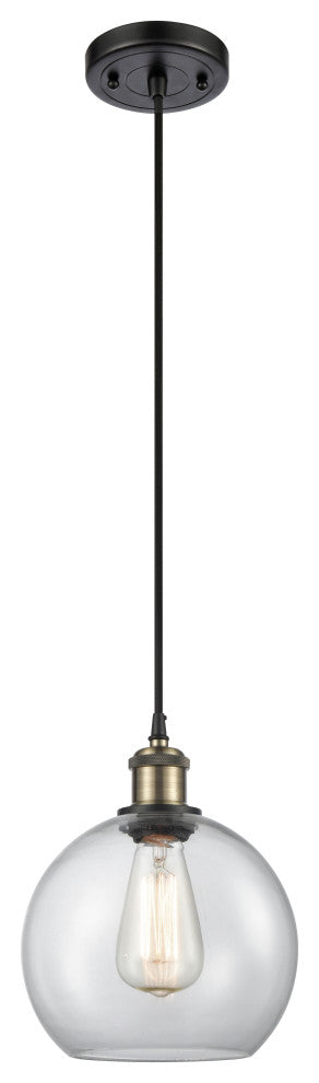 Innovations Lighting 516-1P-BAB-G122-8 Athens 1 Light 8" Mini Pendant
