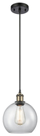 Innovations Lighting 516-1P-BAB-G122-8 Athens 1 Light 8" Mini Pendant