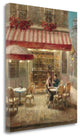 "Paris Cafe II Crop" By Danhui Nai, Giclee Print on Gallery Wrap Canvas