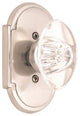 Palladian Plate Passage Set - 2-3/8"