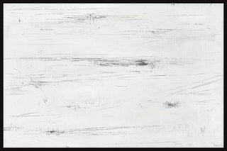 "Light Snow" Floater Framed Painting Print on Canvas