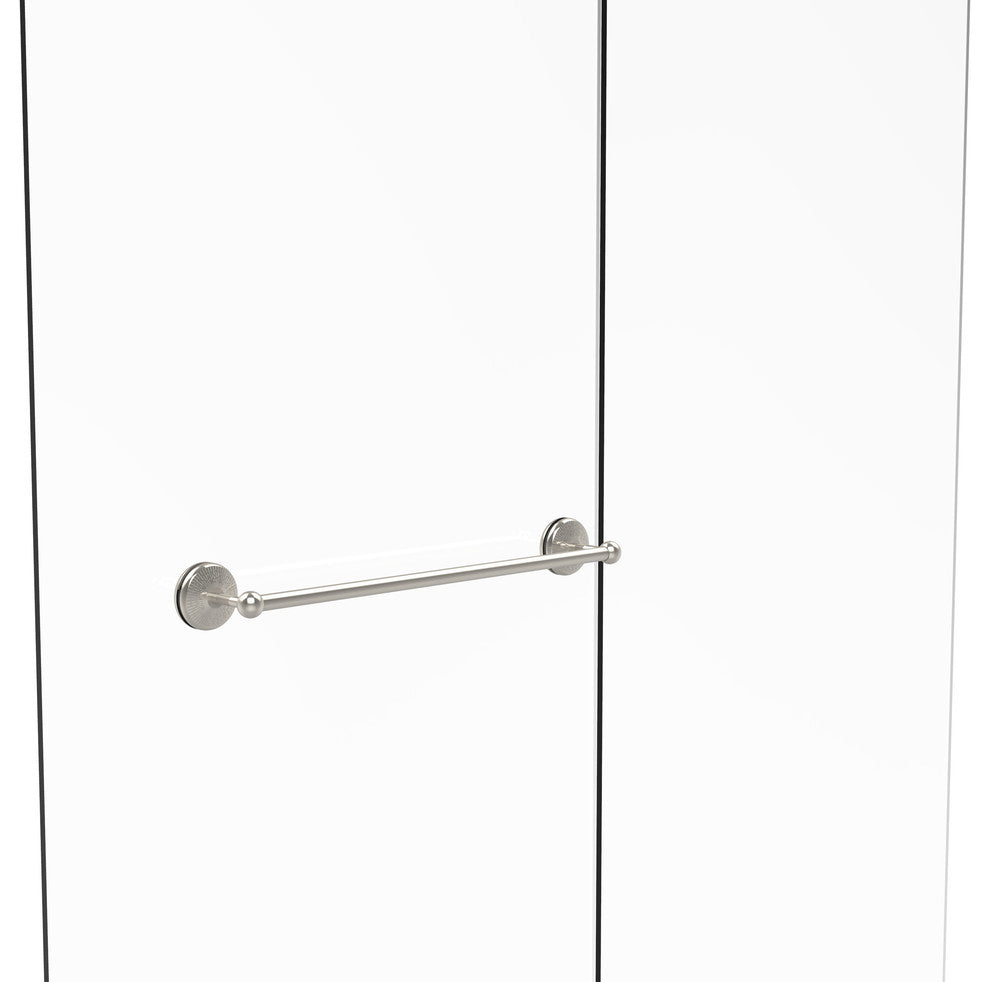 Monte Carlo 24" Shower Door Towel Bar, Polished Nickel