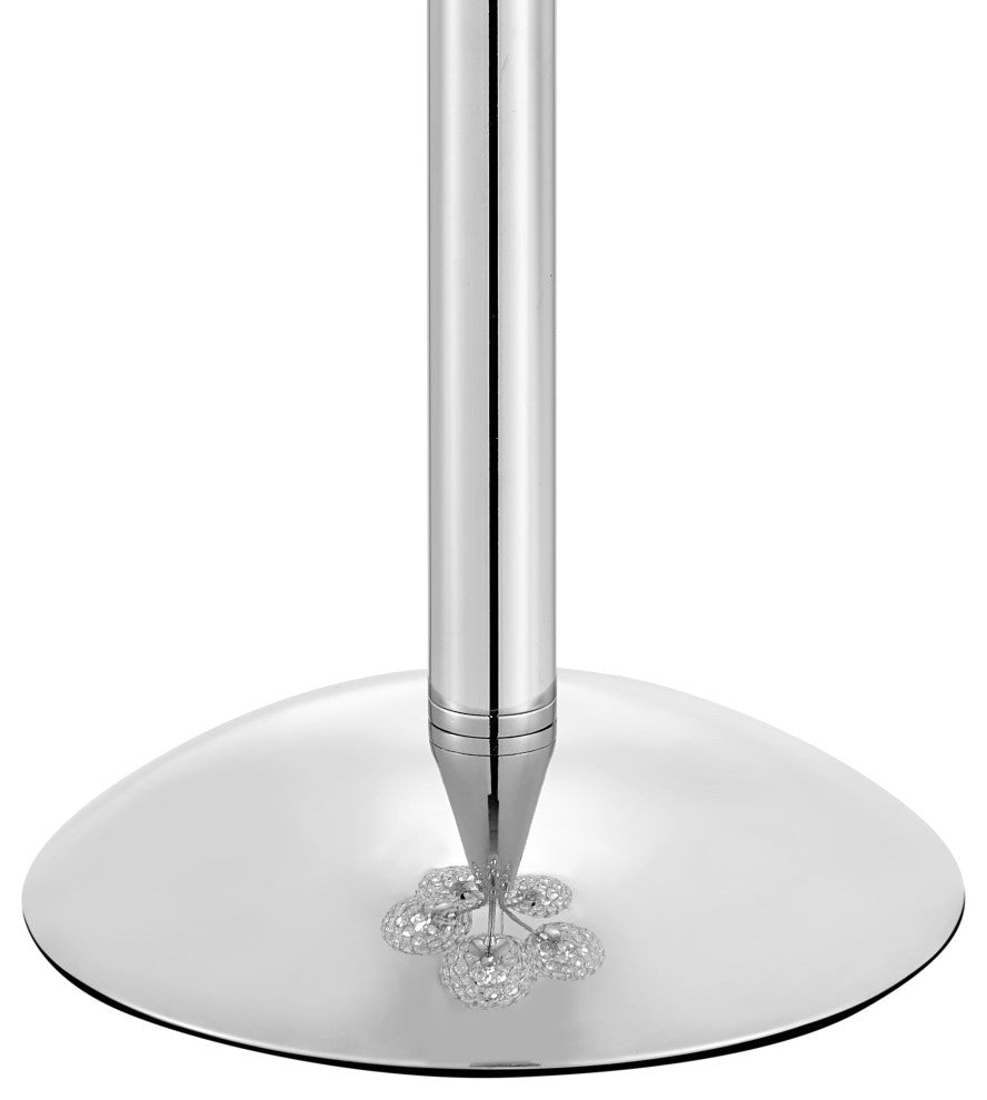 Thailand Crystal Domes Dimmable 5 LED Light Table Lamp