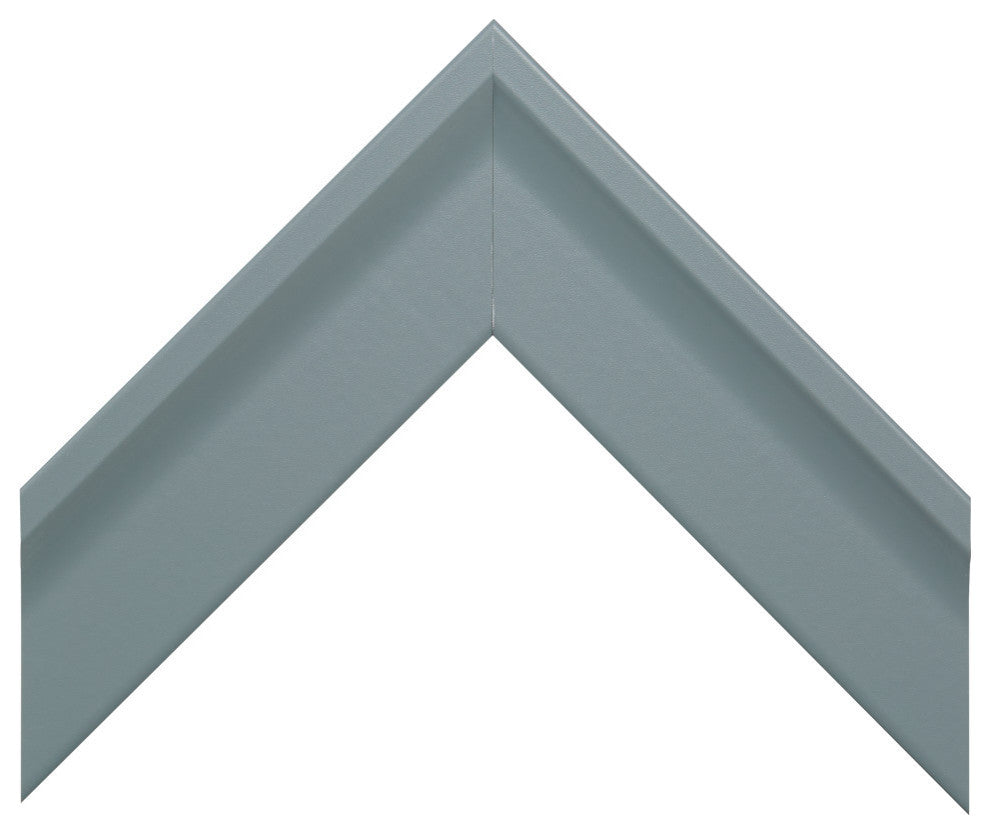 Morgan Framed Wall Mirror, Light Gray, 34"x44"