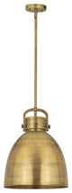 Innovations Lighting 710-1S-BB-M712-14BB-LED Newton Bell 1 Light 14" Pendant