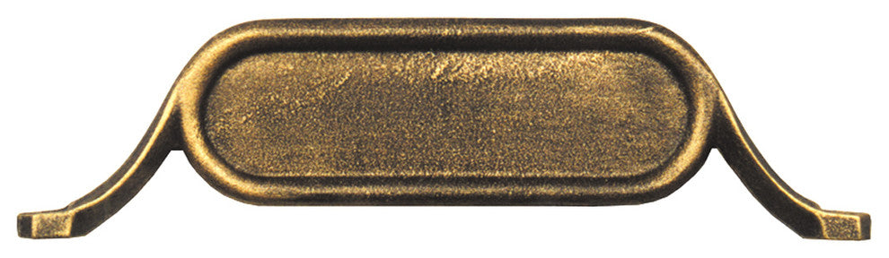 Contemporary Top Mount Address Plaque, Copper