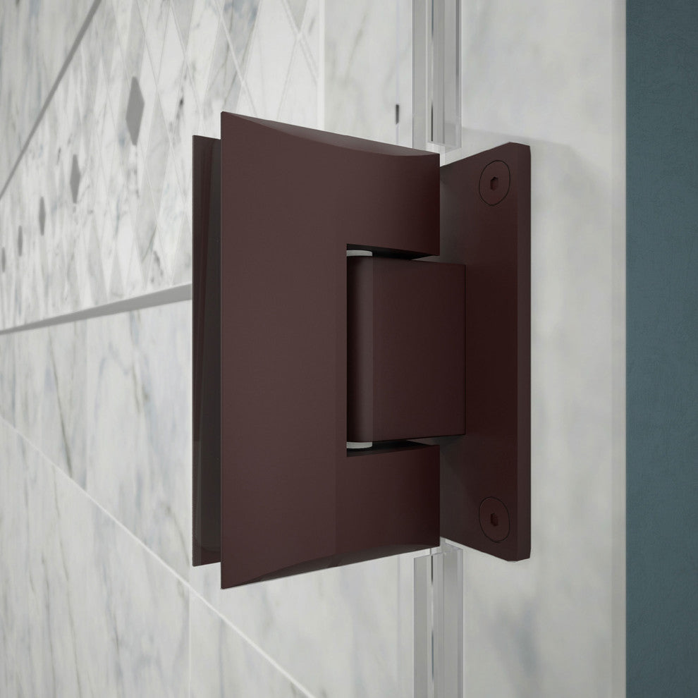 Dreamline Unidoor Min 50" To Max 51" Frameless Hinged Shower Door