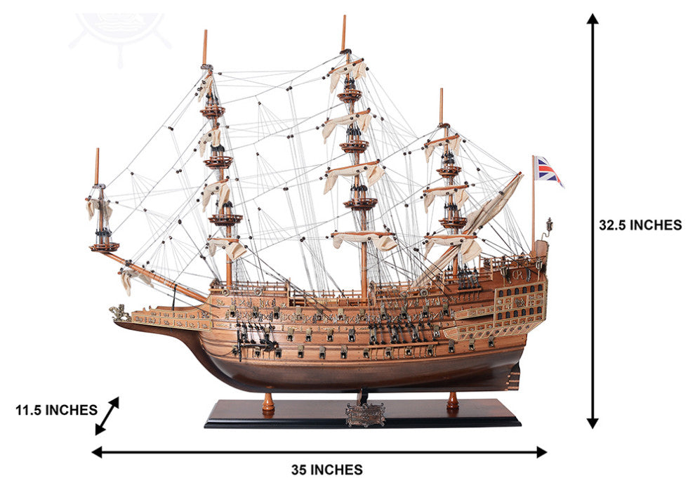 Sovereign Of The Seas Museum-quality Fully Assembled Wooden Model Ship