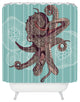 Valentina Ramos Octopus Bloom Shower Curtain