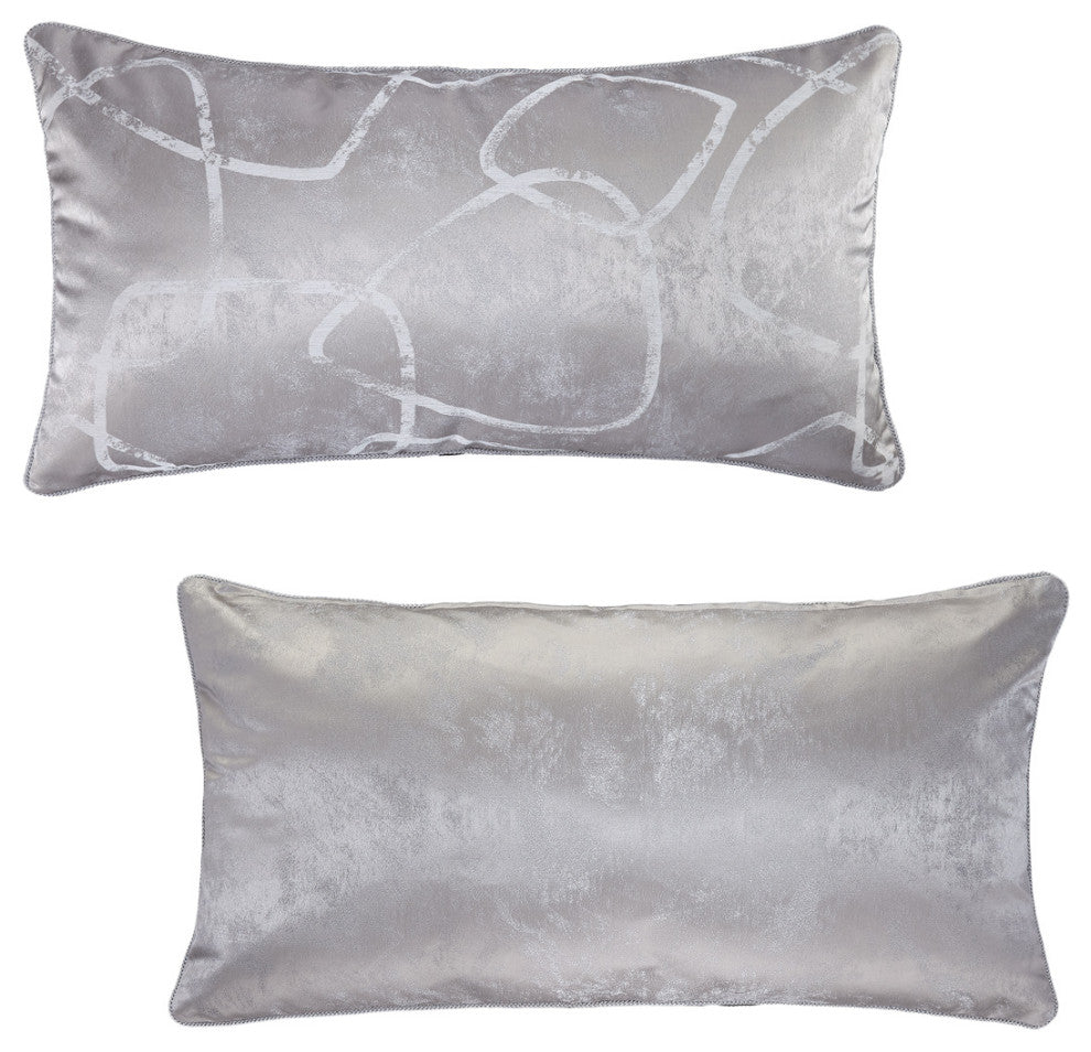 Roma II Comforter Set, Platinum, King