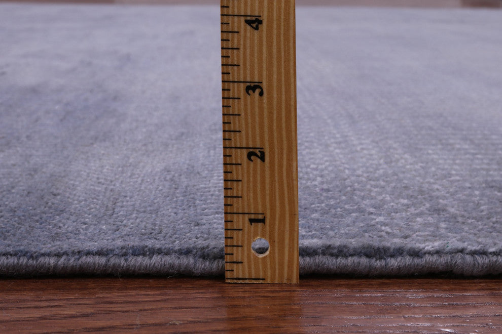 Savannah Grass Handmade Wool and Silk Rug 9' 2" X 12' 2" Q11445