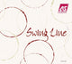 Swing Line, Plain Diagonal Circles For Young Living Gray Wallpaper Roll