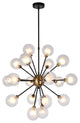 Globe Burst Pendant-Light Large