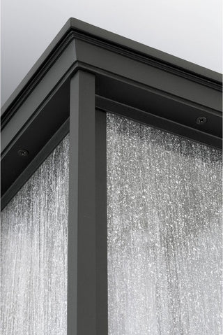 Endicott Collection 1-Light Extra-Large Wall Lantern, Black