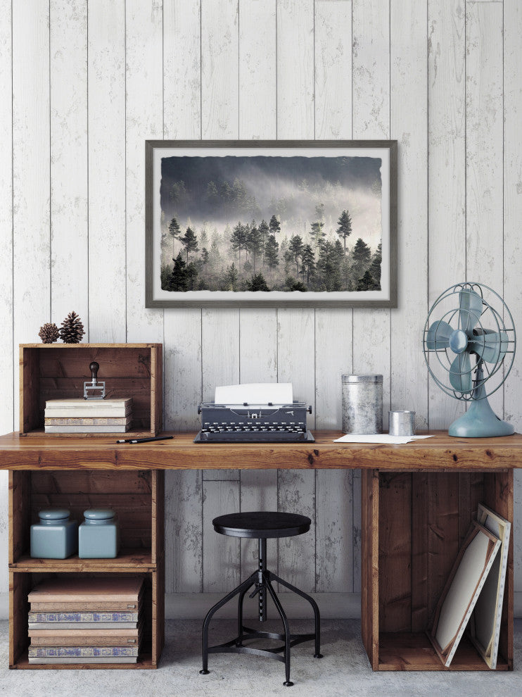 "Lungs of Our Land" Framed Painting Print, 12x8