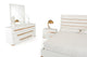 Nova Domus Juliet Italian Modern White and Rosegold Mirror