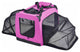 Hounda Accordion Collapsible Dual-Sided Expandable Pet Crate, Pink, X-Small