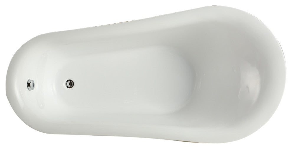 Everlie 71"x35" Soaking Bathtub