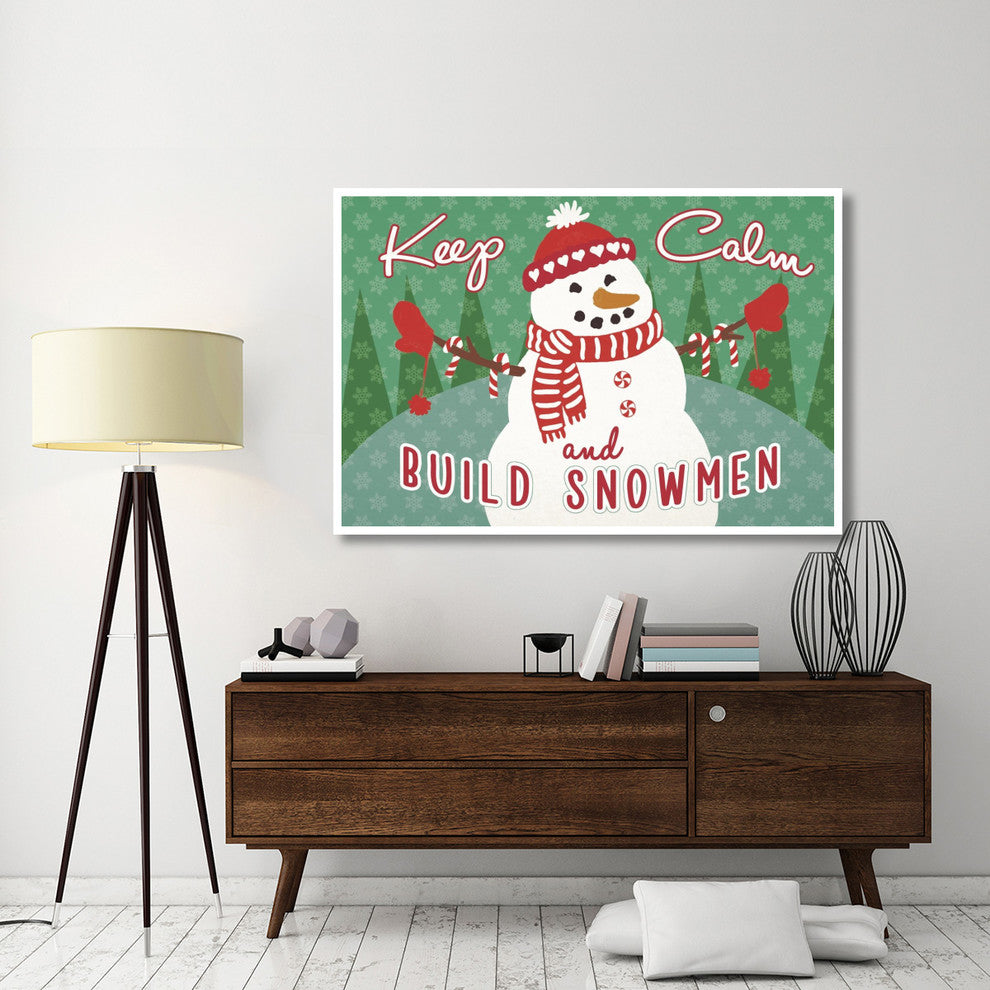"Retro Christmas II Bright" Digital Paper Print by Janelle Penner, 62"x42"