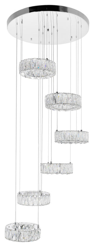 Madeline LED Chandelier With Chrome Finish