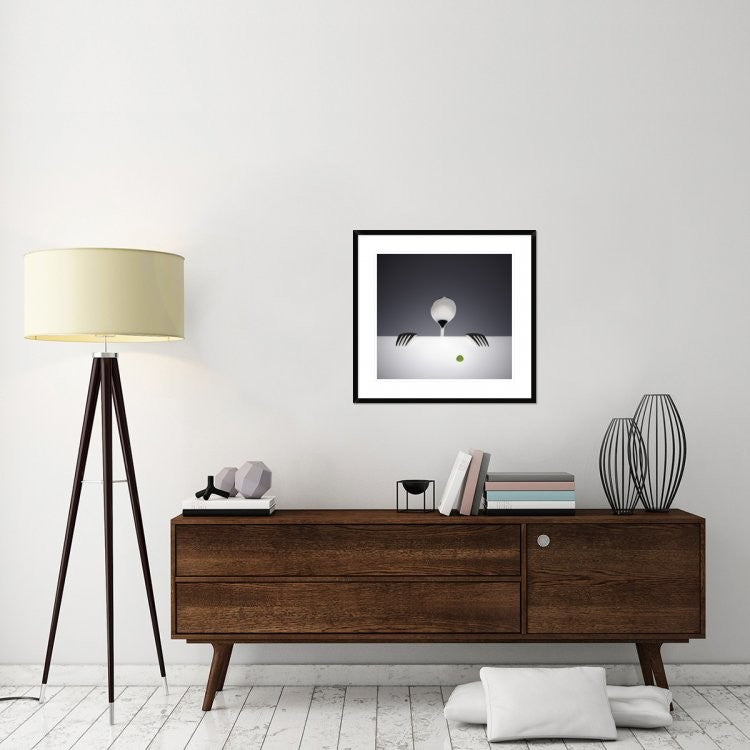 "Want You" Framed Digital Print by Wieteke De Kogel, 30"x28"