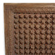 Consigned Carved Flower Pattern Panel