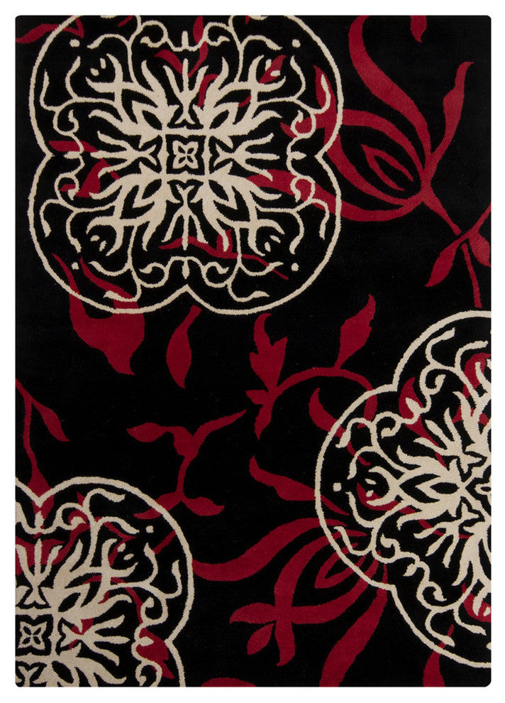 Bajrang Transitional Area Rug, 9'x13'