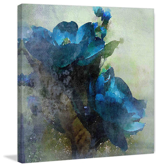 "Spring Blue Flowers" Print on Canvas by Irena Orlov