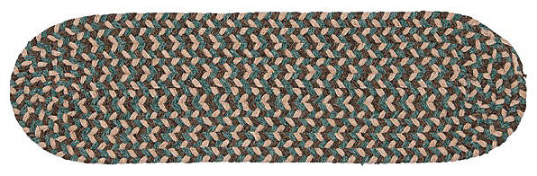Colonial Mills Stair Tread Boston Common Driftwood Teal Stair Tread