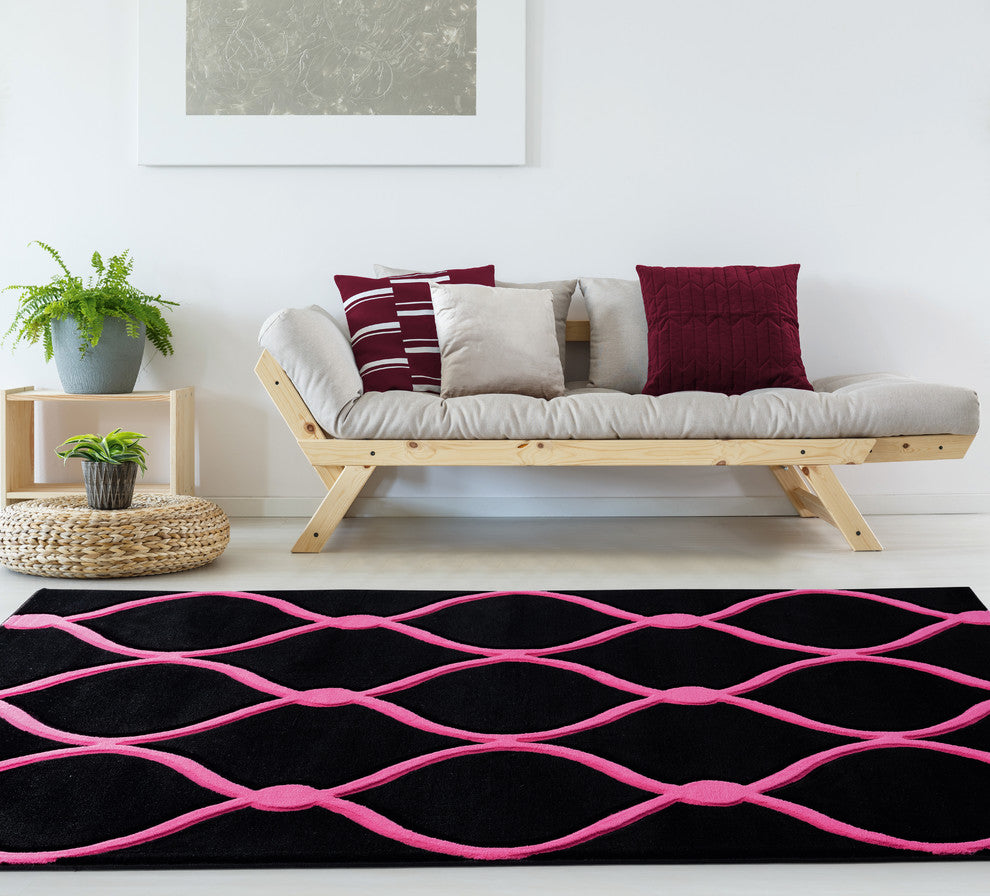 United Weavers Bristol Rodanthe Pink Area Rug 5'3x7'6
