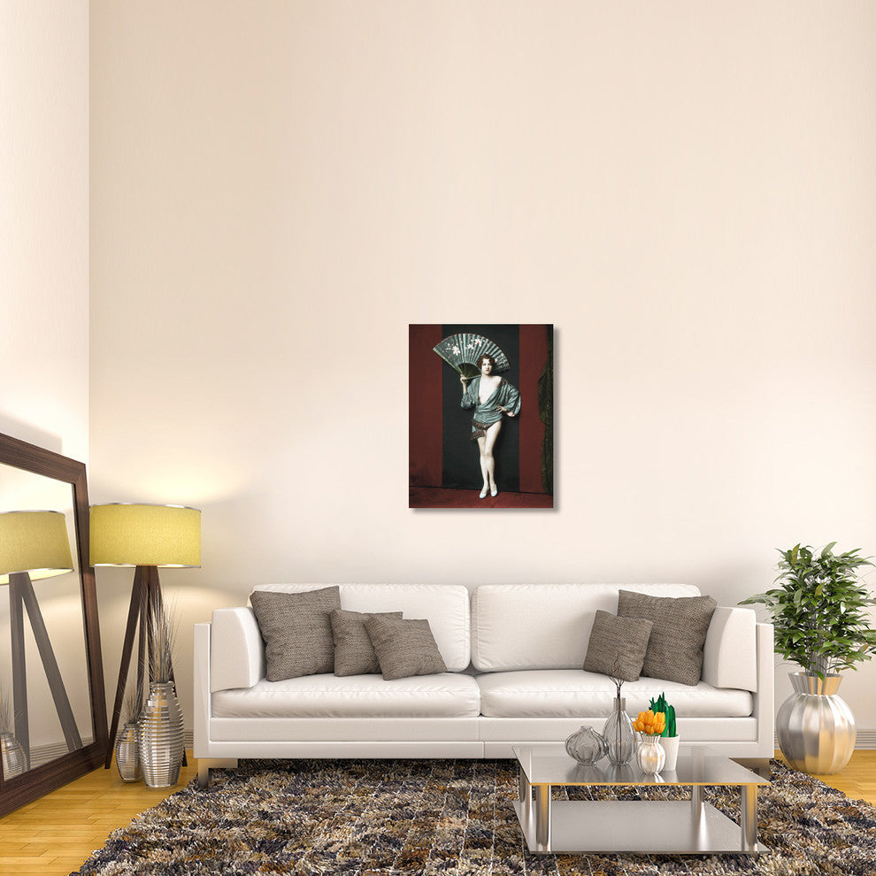 "Jean Ackerman" Stretched Canvas Giclee by Hollywood Photo Archive, 28x36"